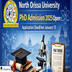 North Orissa University PhD Admission 2025 Open; Application Deadline January 15